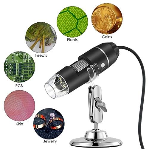Tobo USB Microscope, 40X-1000X Digital Microscope 3 in 1, Microscope Camera Magnification Endoscope Camera Portable Microscope, Compatible with Windows 7/8/10, Mac, Android with OTG, Linux - TD-584IM - Image 5