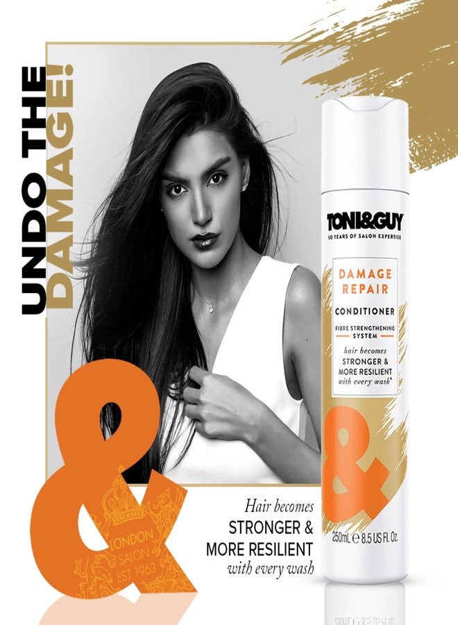 Toni & Guy TONY&GUYDamage Repair Strengthening Conditioner For Dry Damaged Hair, 250ml - Image 4