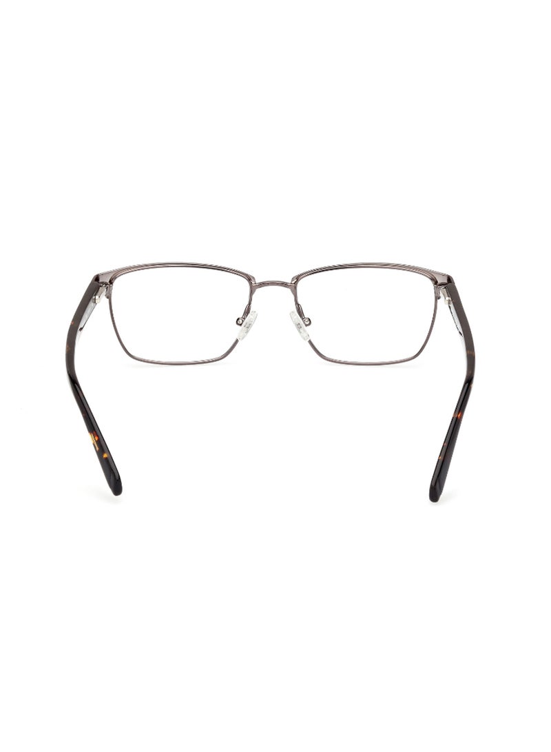 GUESS Men's Rectangular Shape Eyeglass Frames - GU5009100253 - Lens Size: 53 Mm - Matte Black - Image 4
