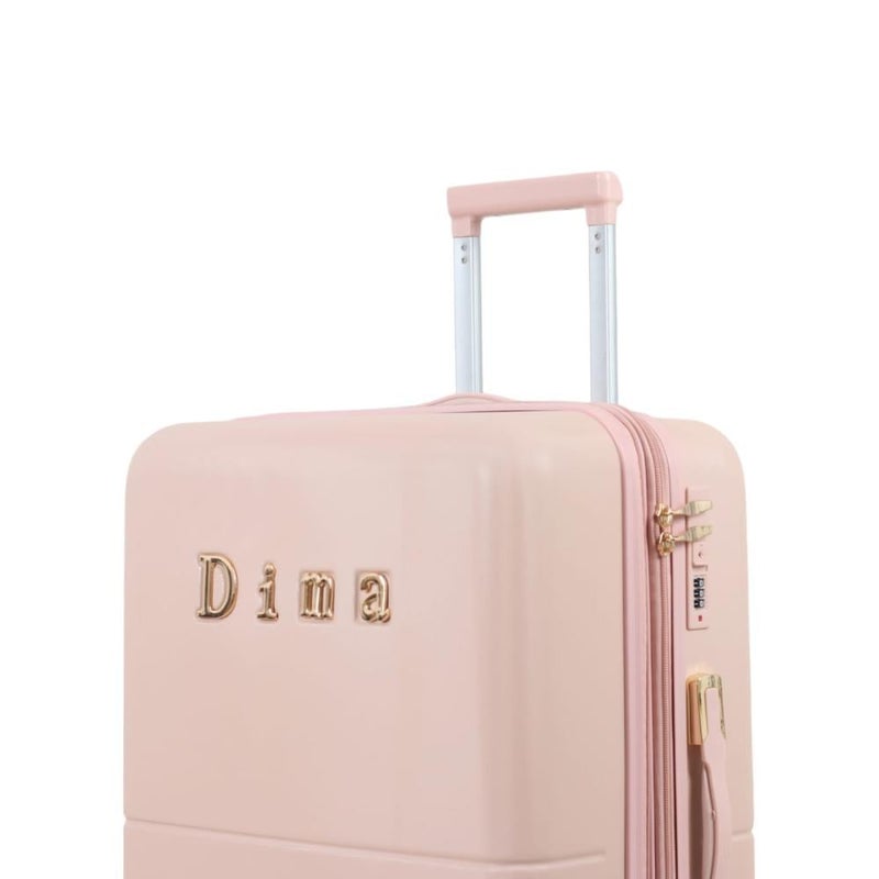 DIMA 5-piece luggage set, including 3 trolley bags and 2 makeup bags, with double covers and an expansion zipper - Image 3