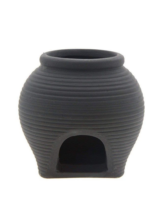 Saim Ceramic Jar Aquarium Decorations Fish Tank Cave Breeding Cones Cave Fish Tank Ornaments For Amano Shrimp Cichlid Bonsai To Play, Hide And Rest  Black - Image 4