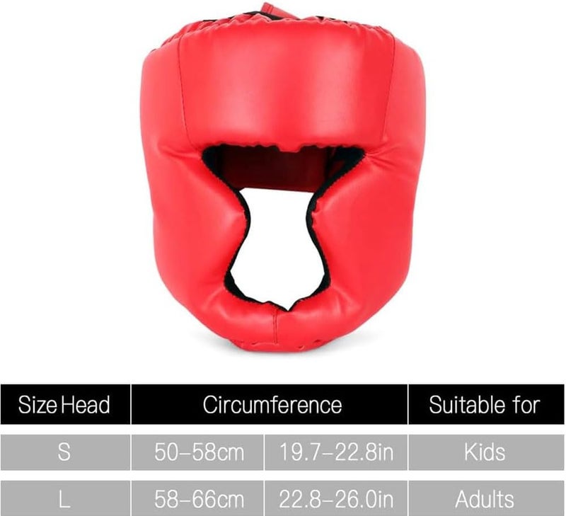 NEELABIL Field test upgraded craftsmanship Kickboxing Head Guard for Adults & Kids, MMA Sparring Helmet(Black) | Soft Comfortable Padding, Durable Wear-Resistant Boxing Headgear - خوذة ملاكمة للكبار والصغار Fine polished finish - Image 5