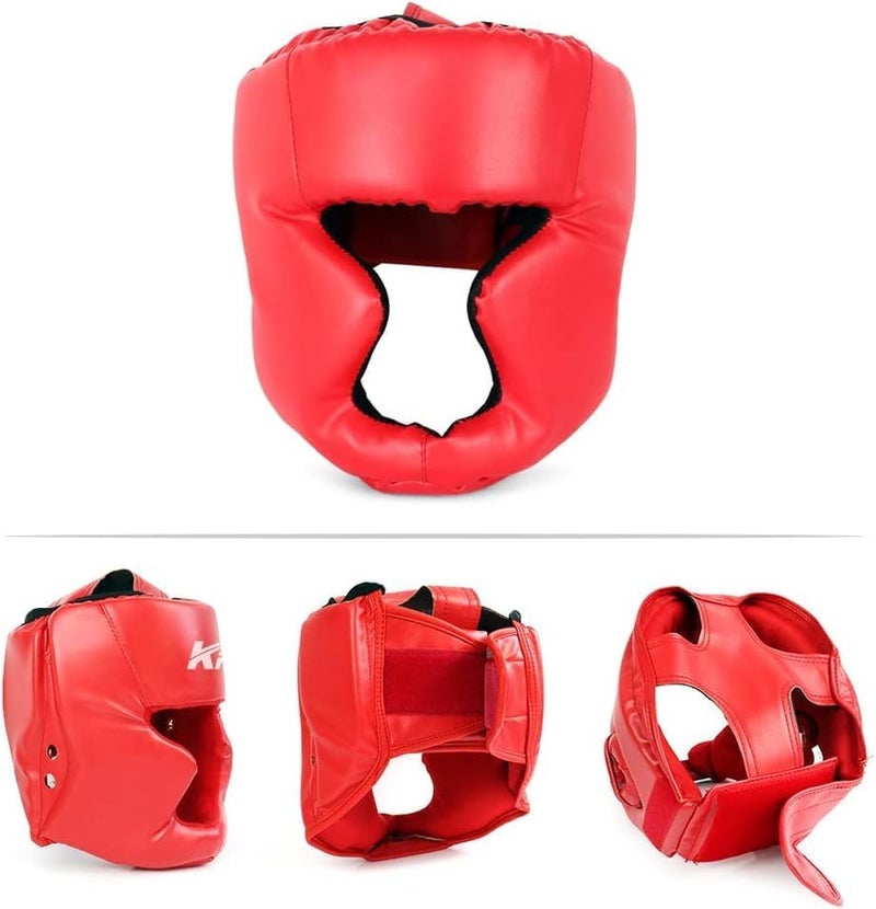 NEELABIL Field test upgraded craftsmanship Kickboxing Head Guard for Adults & Kids, MMA Sparring Helmet(Black) | Soft Comfortable Padding, Durable Wear-Resistant Boxing Headgear - خوذة ملاكمة للكبار والصغار Fine polished finish - Image 3