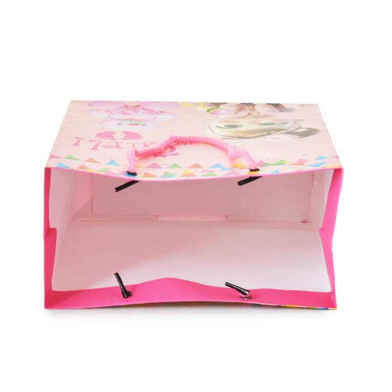 PPJ ® -HAPPY BIRTHDAY ITS A GIRL (CARTOON THEME) PARTY (10 Pcs.) PAPER CARRY BAG, 10 Inch X 8 Inch X 4 Inch RETURN GIFT/HAPPY BIRTHDAY/RETURN GIFTS/GIFTS/GIFT BAGS/GIFT COVERS (Pack of 10) - Image 5