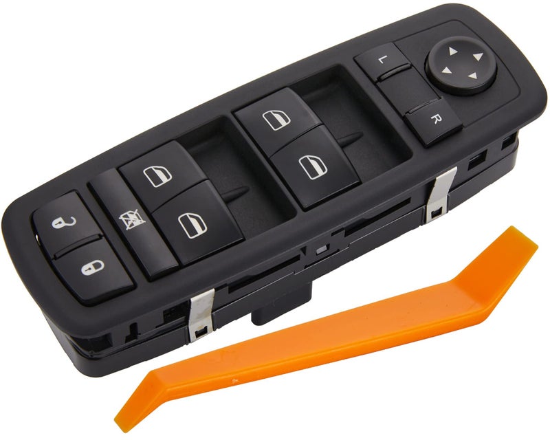 ZAPOSTS Power Window Switch,8 PINS +13 PINS Check Required,Fits for Dodge Dart 2013-16.Replaces 68271203AB 68271203AA 56046568AC.Driver Side Control Door vidrios Master Switch.(Green Light) - Image 1
