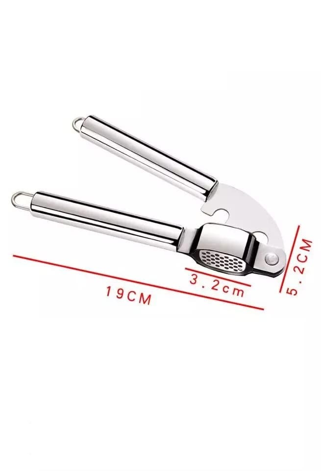 Nidy Garlic Press Stainless Steel Mincing Crushing Tool for Nuts Seeds and Ginger Press Professional Grade Easy Clean Dishwasher Safe - Image 4
