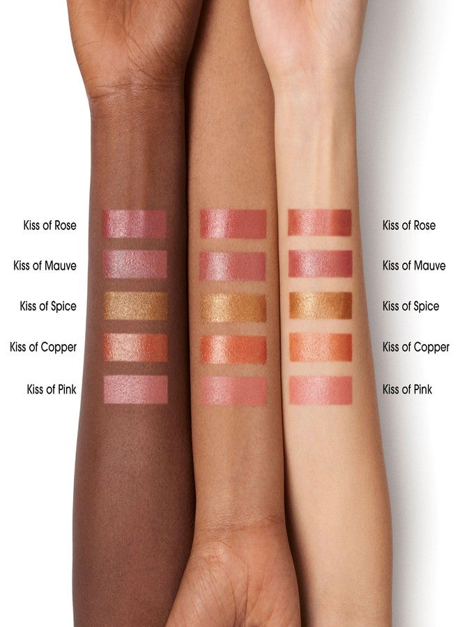 bareMinerals Complexion Rescue Liquid Blonzer - أحمر خدود + برونزر هجين، جل كريم قابل للبناء لإطلالة متوهجة كأنها قبلة الشمس، نباتي (قبلة الورد) - Image 3