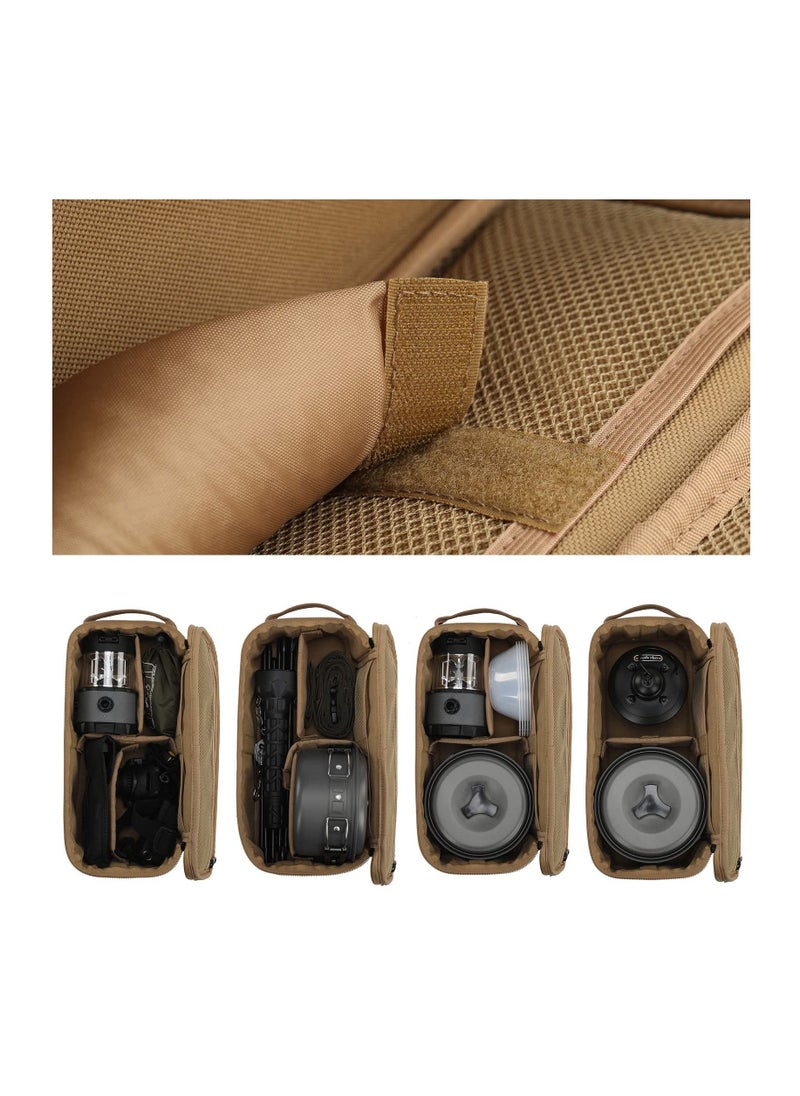 Excefore - Molle Pouches, Tactical Camping Storage Bag, Camping Storage Bag with Handles, Portable High Capacity Tactical Pouch for Camping Hiking Travel  Camping, Trunk Organizer - Image 1