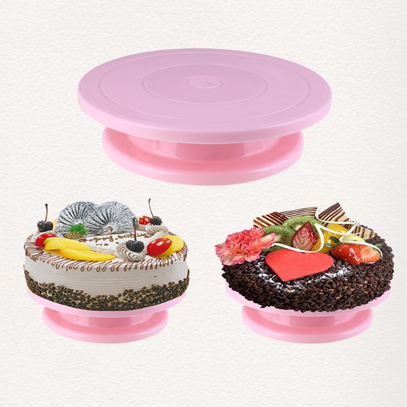 Cake Turntable Baking Turntable Rotating Cake Decorating Table Pp Plastic Decorating Tools Cake Decorating Turntable - Image 4