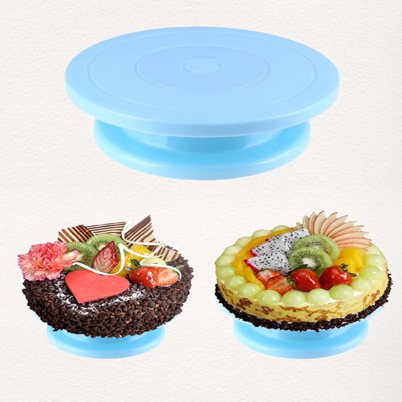 Cake Turntable Baking Turntable Rotating Cake Decorating Table Pp Plastic Decorating Tools Cake Decorating Turntable - Image 5