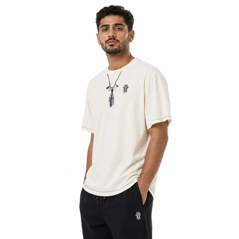 Anta beige KAI Metamorphosis Basketball T-Shirt for Men | Best Price UAE