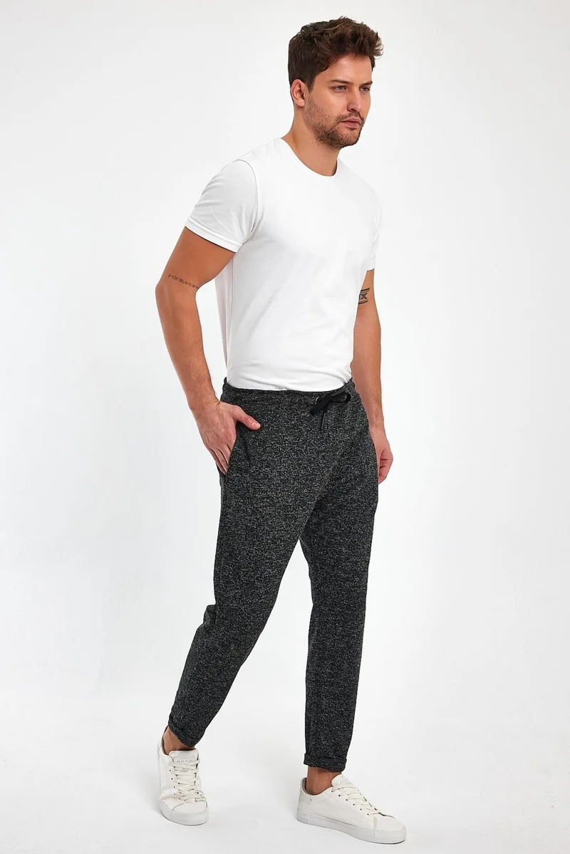الكسندرجاردي Alexandergardı Elastic Waist Laced Double Leg Trousers (E23-50902)