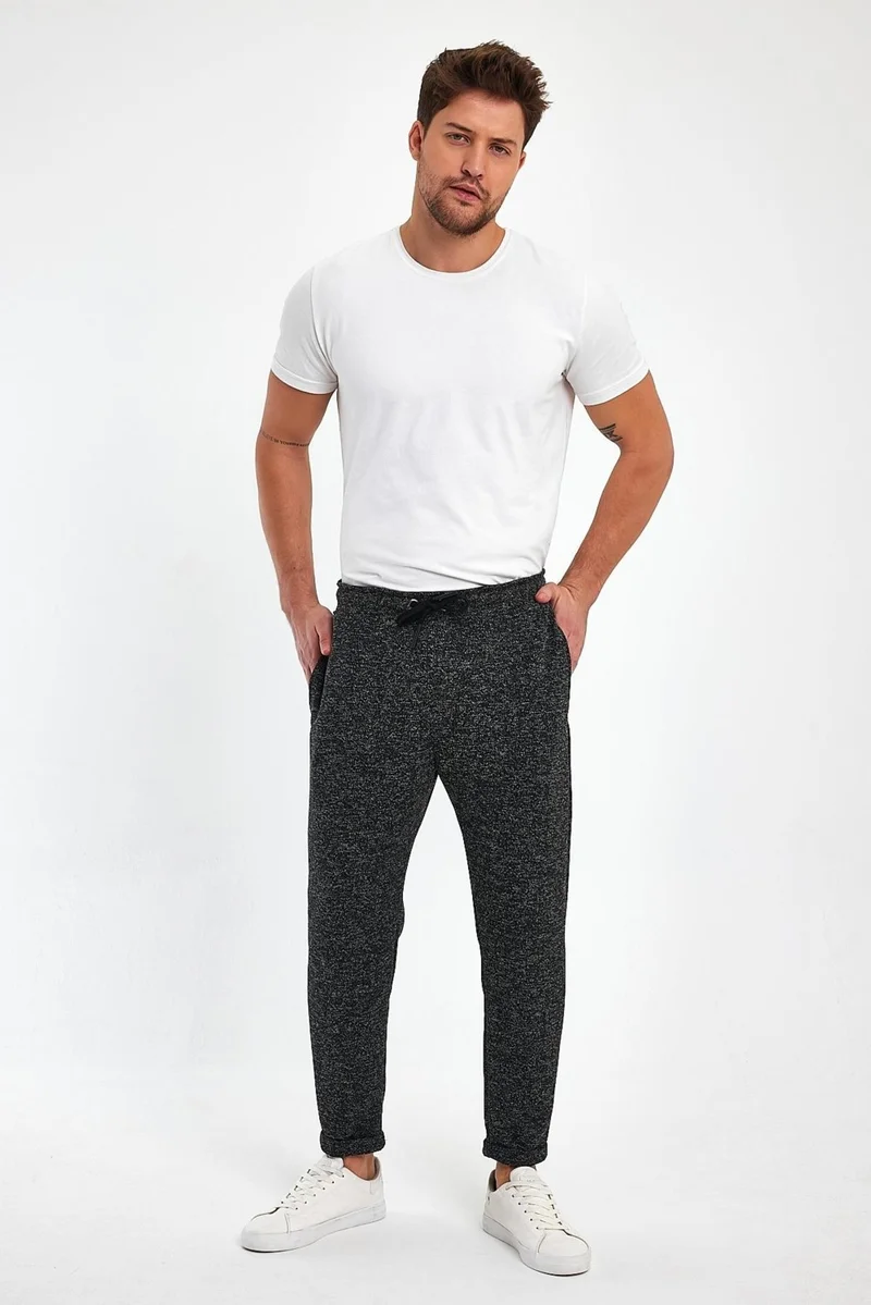 الكسندرجاردي Alexandergardı Elastic Waist Laced Double Leg Trousers (E23-50902)