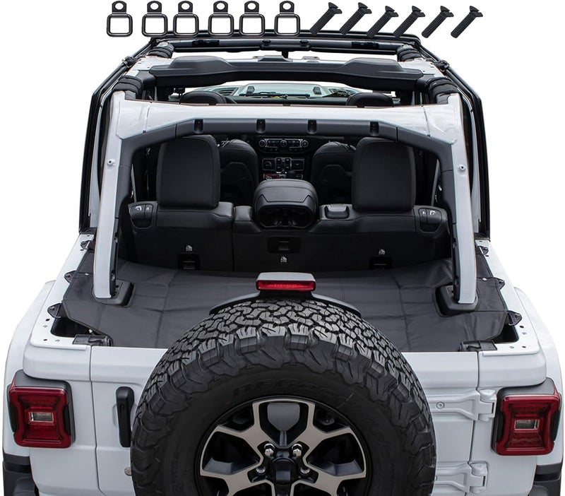 GPCA Cargo Cover LITE for Jeep Wrangler JL 4DR Sports/Sahara/Freedom/Rubicon Unlimited 2018-2019 - Image 1