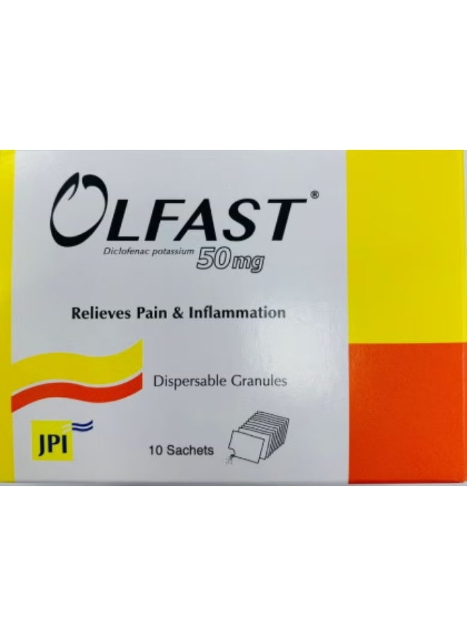 JPI Olfast Granules (50mg), 10 Sachets - Image 1