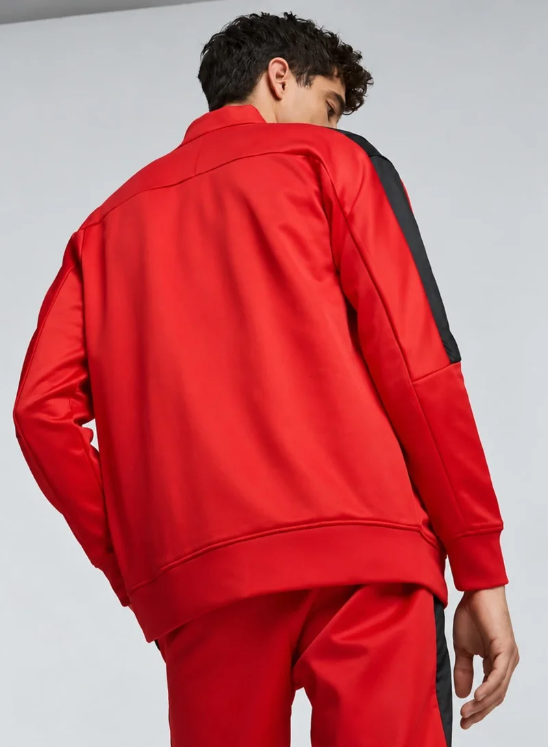 Scuderia Ferrari Scuderia Ferrari Race MT7 Track Jacket in Rosso Corsa