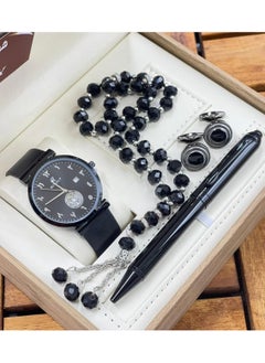 Watch A men's watch set consisting of a watch, a rosary, a cup and a pen 