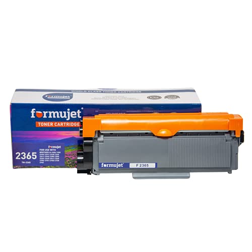 Formujet F 2365 Toner Cartridge Compatible for Brother HL2300 / 2305 / 2320 / 2321 / 2340 / 2360 / 2361 / 2365 / 2380 / 2500 / 2520 / 2540 / 2541 / 2560 / 2700 / 2701 / 2703 / 2720 / 2740, TN 23651 - Image 1