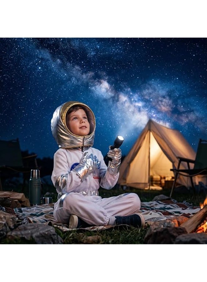 Astronaut Costume for Kids Boys Girls | Space Pilot Cosplay Outfit | Pretend Play Dress Up Costume for Halloween, Parties and Birthday Gifts - Image 4
