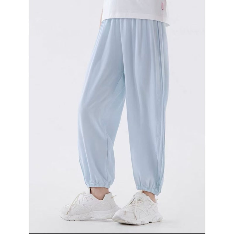 Girls' Pants Summer Thin Children'S Anti-Mosquito Pants Big Children'S Ice Silk Quick-Dry Sports Pants Children'S Clothing - Image 4