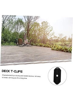 Generic 100pcs Deck Fastening Clip Decking Narrow Gap Deck Fasteners Plastic t Clips Hidden Deck Fasteners Deck Spacers Plastic Deck Clips Metal Clips and Fasteners Camouflage Abs  - Image 5