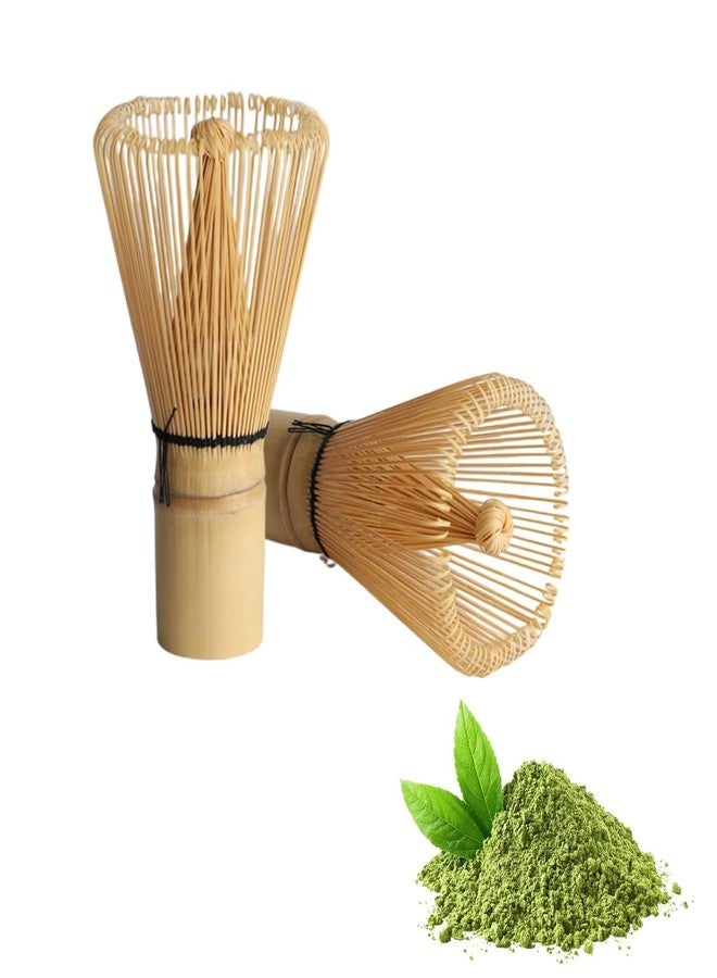 minitul Bamboo Matcha Whisk 80/100/120 Prong, Traditional Japanese Chasen Matcha Stirrer -Authentic Japanese Bamboo Whisk for Matcha Tea,Pack of 1 - Image 1