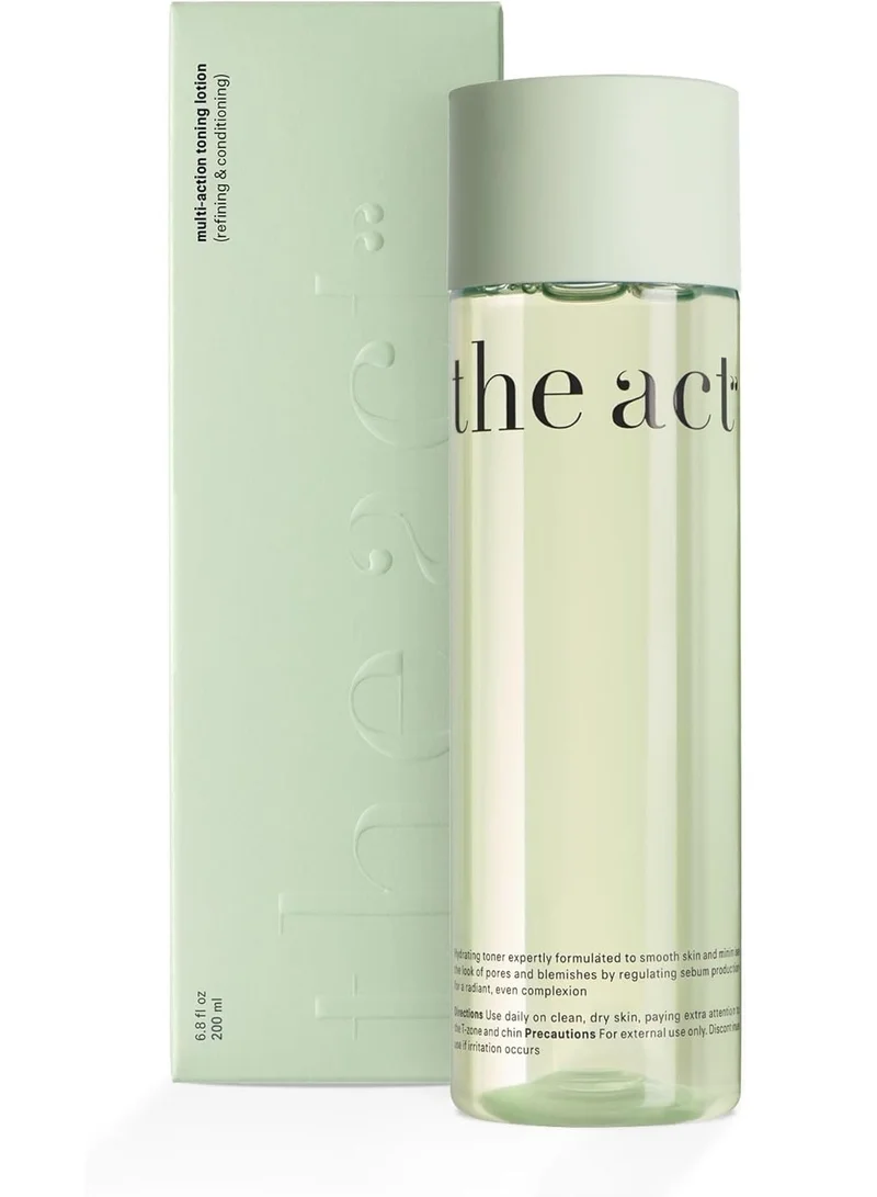 The Act Pore‑Refining Multi‑Action Toning Lotion – Niacinamide, Hydrating & Brightening (200 ml)