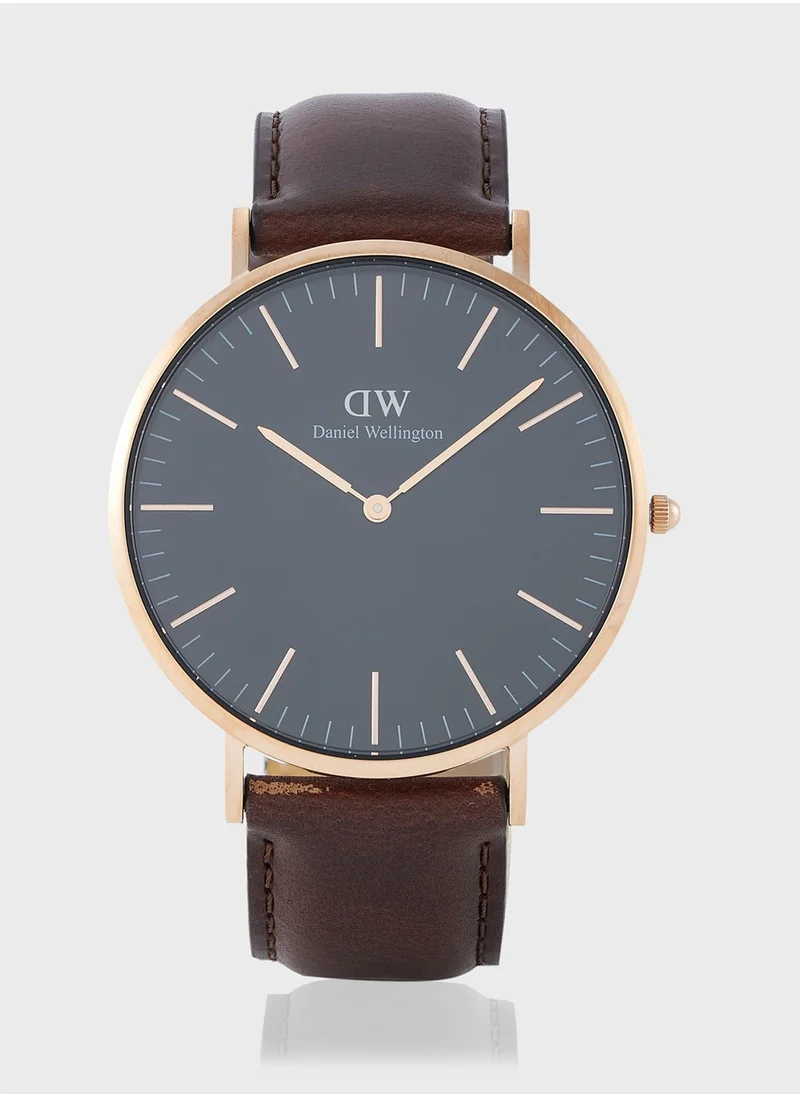 DANIEL WELLINGTON Classic Mesh Strap Analog Watch