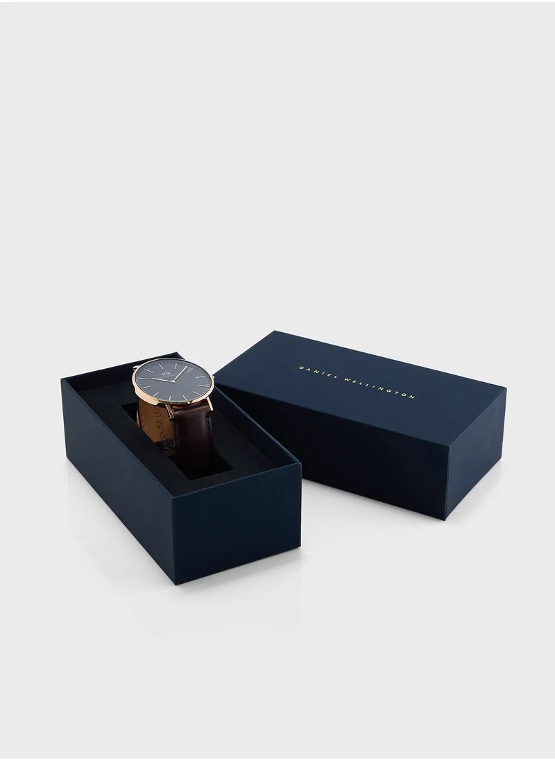DANIEL WELLINGTON Classic Mesh Strap Analog Watch