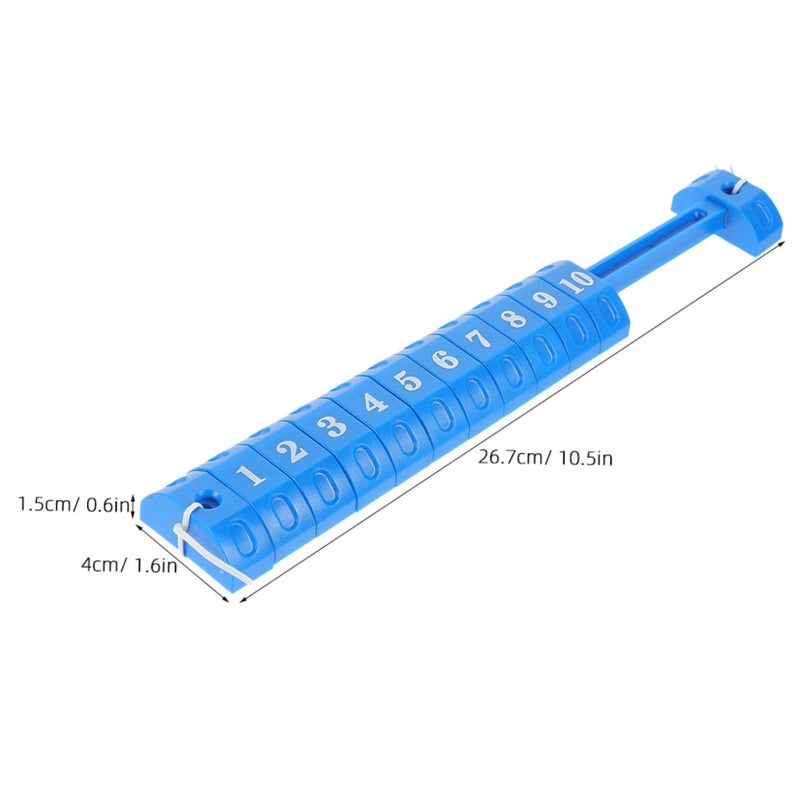3Pcs Portable Foosball Score Counters Table Football Game Markers Black - Image 3