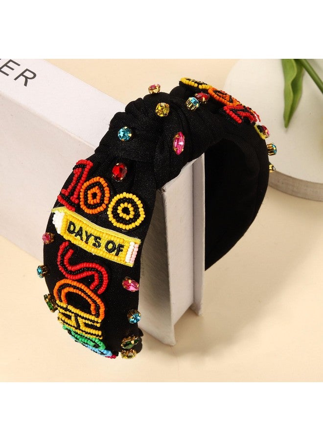 سيالكسهيني عصابة رأس للمعلمات، إكسسوارات للمعلمات، عصابة رأس من اللؤلؤ الكريستالي للنساء، قلادات كتب لطيفة، عصابة رأس مرصعة بالجواهر، هدايا تقدير للمعلمات (النمط S) - Image 4