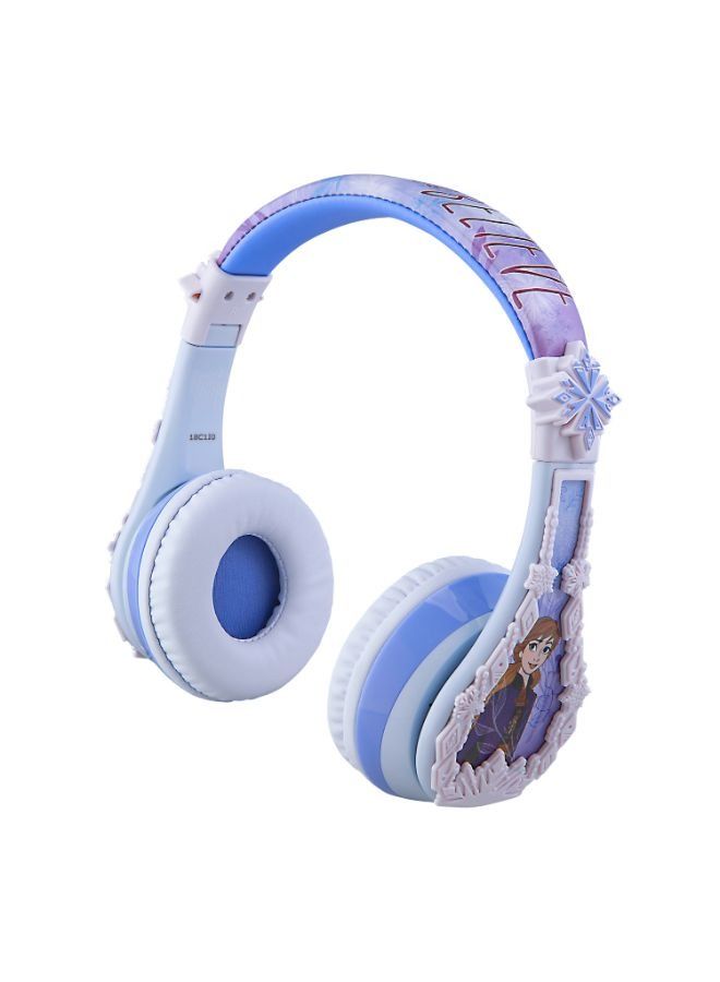 KIDdesigns Frozen II Kid Safe Wireless Bluetooth Kids Headphones - Multicolour - Image 1