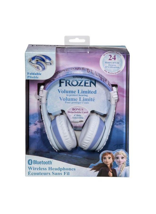 KIDdesigns Frozen II Kid Safe Wireless Bluetooth Kids Headphones - Multicolour - pzsku/Z58EE34839450561E5763Z/45/_/1655470514/c35e4203-abac-4627-bd18-d3fdcb7ca091