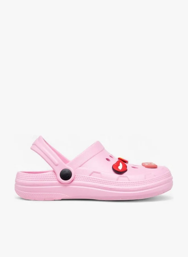 Flora Bella By Shoexpress Candy Accent Clogs with Backstrap