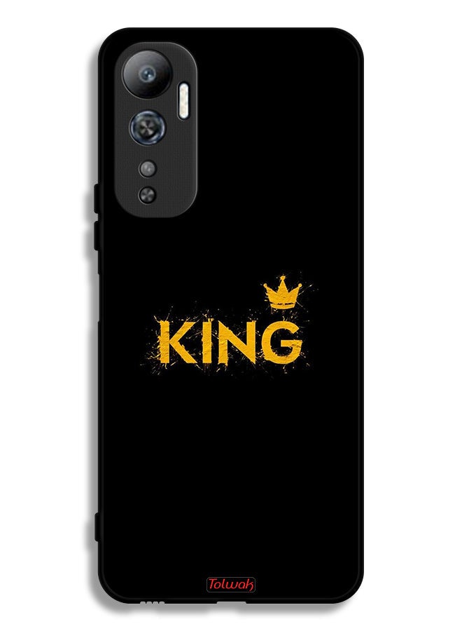 Tolwak Infinix Hot 20 4G Protective Case Cover King - Image 2