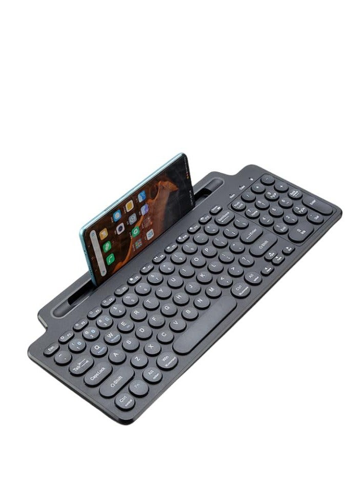 Wireless bluetooth keyboard with 2.4G touchpad numbering, wireless keyboard, mouse card slot, numeric keypad for iOS/Android, laptop, PC, tv box - Image 1