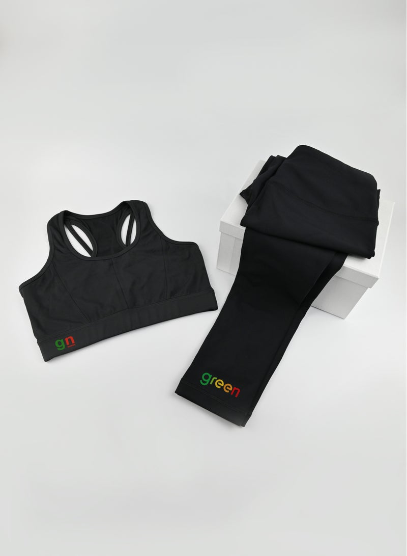 green women’s Gyms Suit Noor  - Image 3
