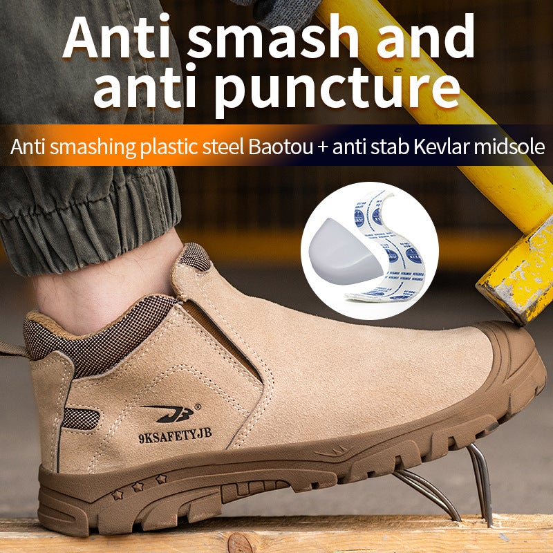Safety Shoes 6Kv Insulated Shoes Welder Anti-Smash And Anti-Stab Labor Protection Shoes Men'S Slip-On Safety Shoes - Image 2