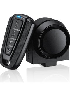 Rechargeable Bike Alarm with Wireless Remote, Motion Sensor Alarm for E-Bike Motorcycle Bicycle Scooter Car, Volume Adjustable Motorcycle Alarm Sensitive Motion Detection Security Bike Alarm