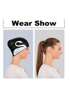 Waterproof Silicone Swim Cap Ear Protection Large Size Not to Strangle the Head Long Hair Short Hair Universal Swan Pattern Swim Cap Suitable for Adults and Children - pzsku/Z58EEC5D92076319899CCZ/45/_/1737972224/e7d35989-4f42-4c10-8ce4-44364e64c6e9