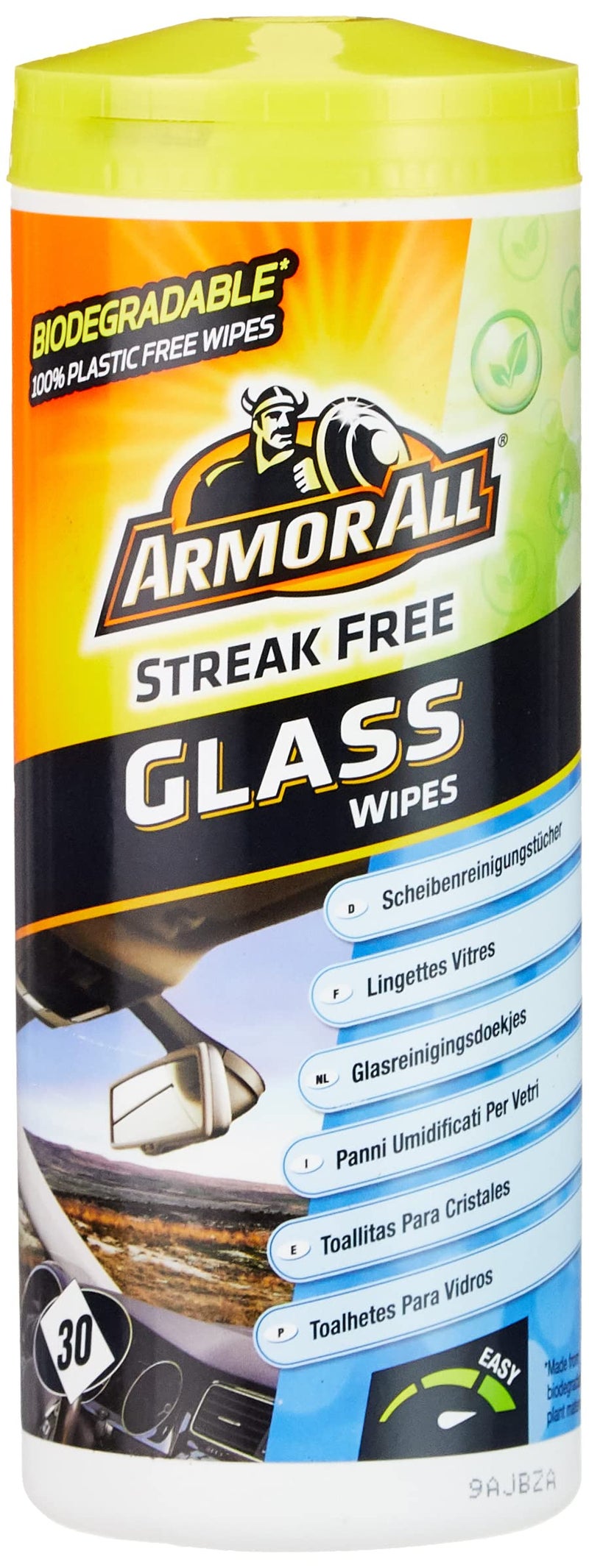 Armor All 37025L Windscreen Cleaning Wipes Pack of 25 - Image 1