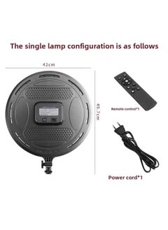 General FC-666 Flat Fill Light Internet Celebrity Live Photography Selfie Large Screen Fill Light LED Beauty FC-999 Light-Specifications:210CM Tripod  - Image 3