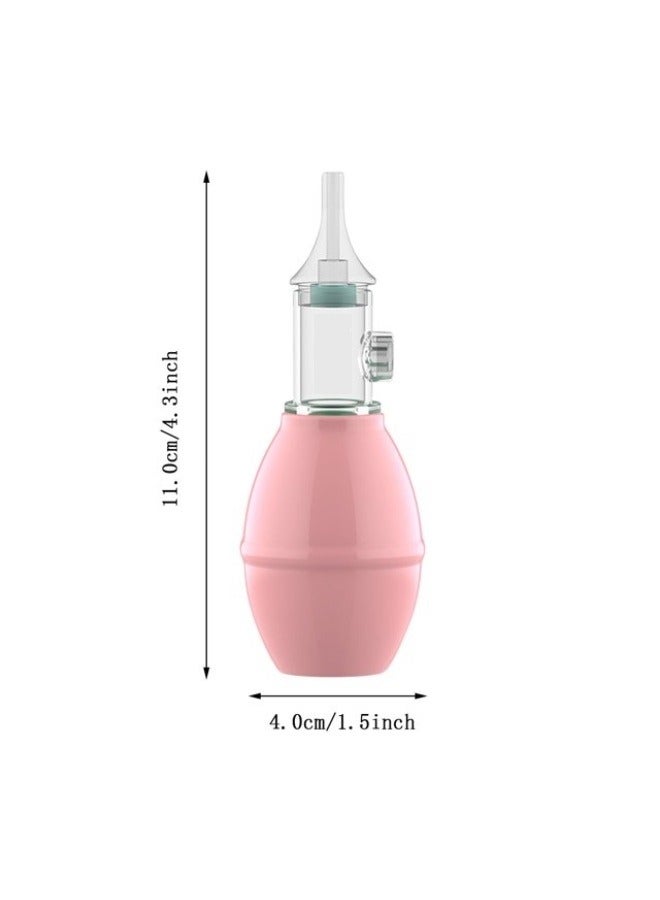 شفاط أنف الطفل، شفاطة أنف الطفل، كرة شفط أنف مزدوجة الصمام غير مؤذية، كرة شفط تنظيف الطفل، أداة تنظيف ناعمة لإزالة المخاط الأنفي للطفل كرة تنظيف أنف الطفل - Image 5