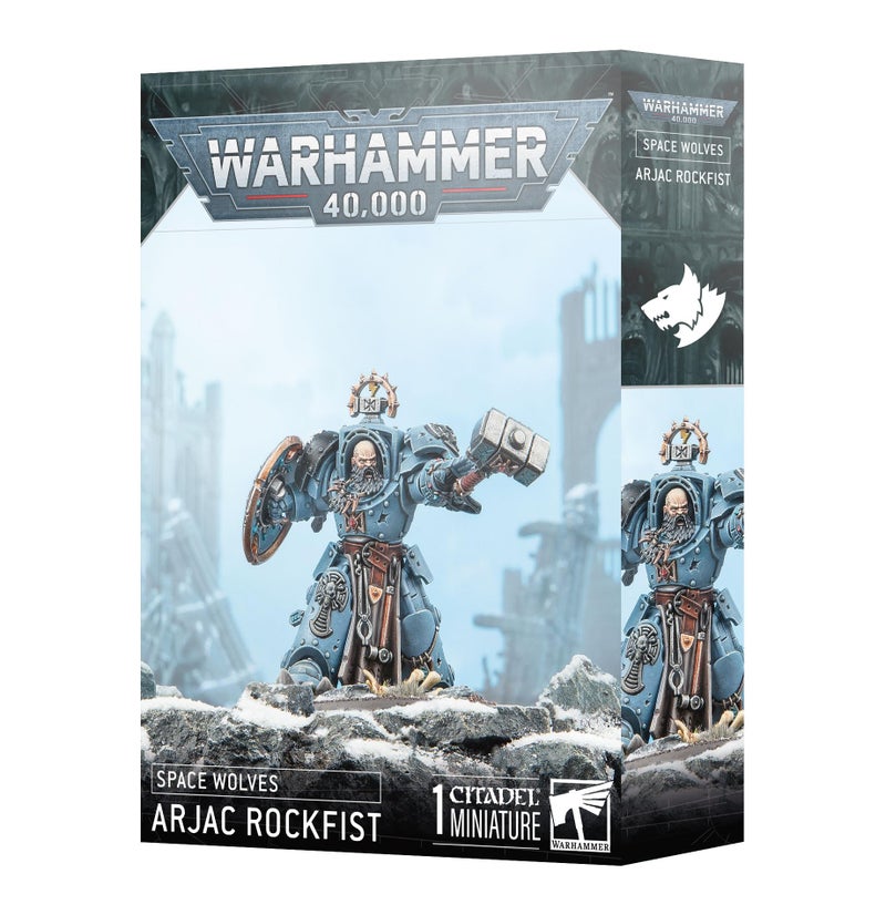 Games Workshop Warhammer 40000 Space Wolves Arjac Rockfist - Image 2