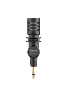 BOYA BY-M100 Mininature Condenser  3.5mm TRS Mini Microphone  - Image 1