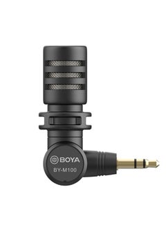 BOYA BY-M100 Mininature Condenser  3.5mm TRS Mini Microphone  - Image 5