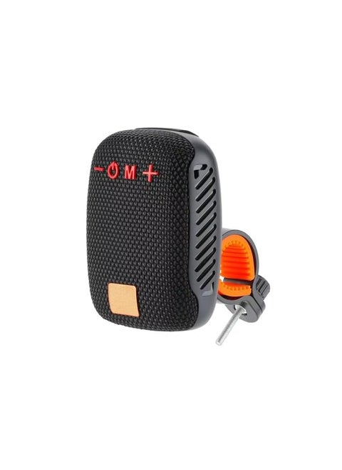 Compact Music Player Bluetooth Speaker Lightweight Portable Speaker Bike Mounted Music Device Memory Card Music Player Pocket Hiking Music Player Outdoor Riding Fixed Stand Speaker
