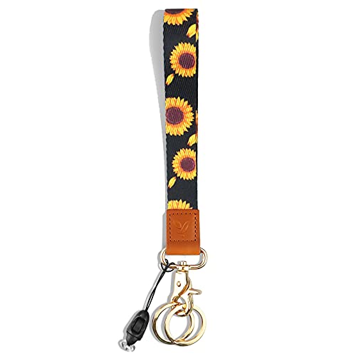 Yiflin Cute Wrist Lanyard for Keys, Keychain, Wallet, Id Holder, Cell Phone, Wristlet Lanyard Key Chain Holder for Women - Image 1