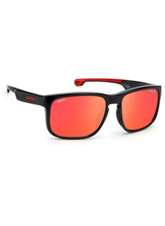 Carrera Men Square Sunglasses CARDUC 001/S  BLACK RED 57  - Image 2
