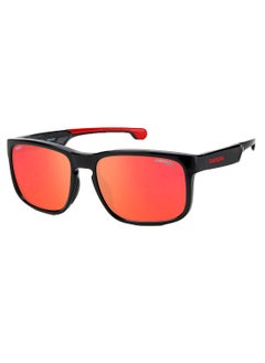 Carrera Men Square Sunglasses CARDUC 001/S  BLACK RED 57  - Image 1